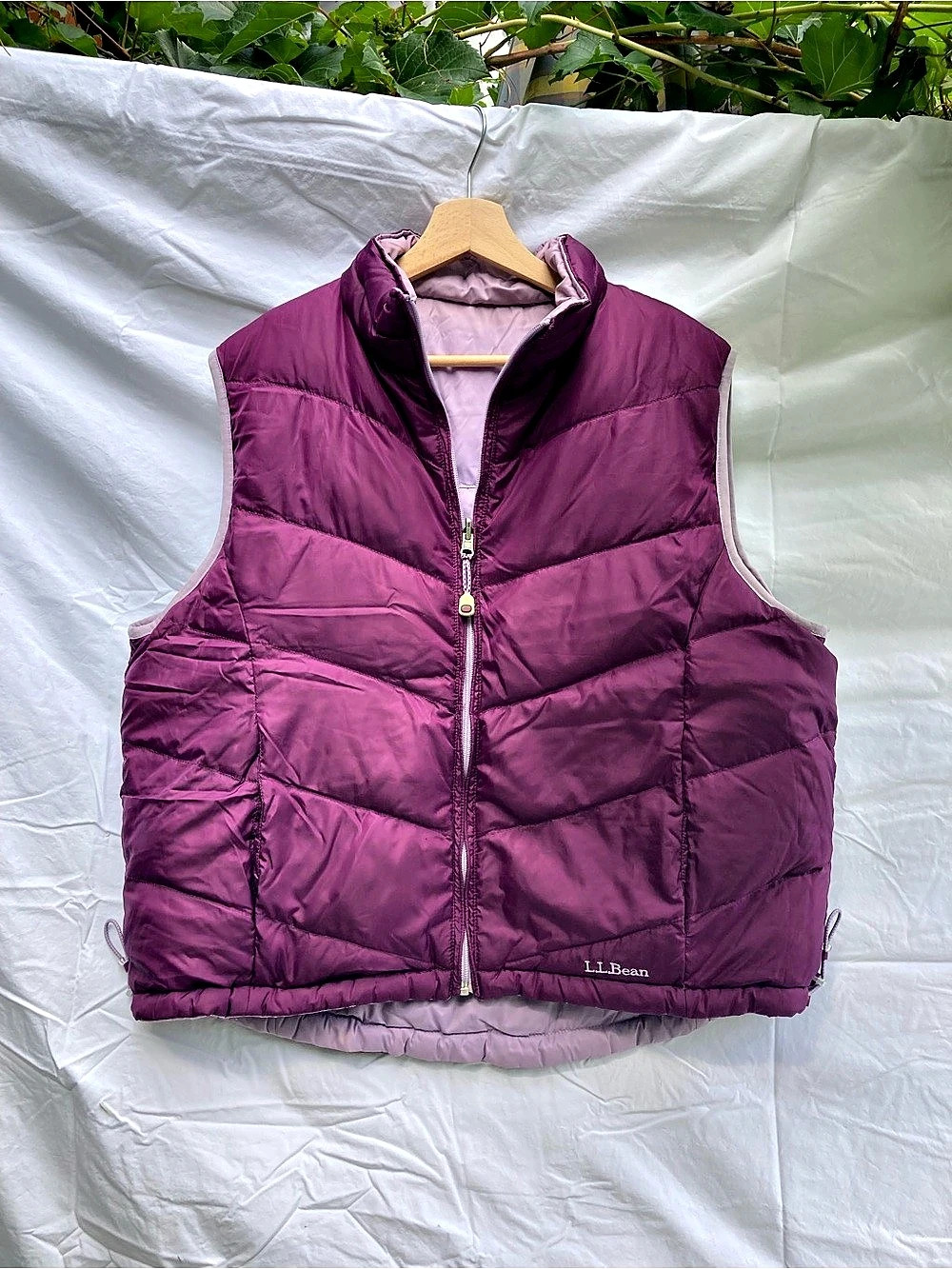 L.L.Bean Reversible Down Vest